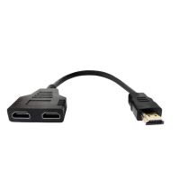 1ถึง2 HDMI-เข้ากันได้สายอะแดปเตอร์1 In 2ตัวแยกออกปฏิวัติคู่-หญิงสำหรับตัวแปลง HDMI สูง-Defi