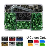 ✧ 190PCS Motorcycle Fairing Bolt Fastener Clips Screw Kit For KAWASAKI Z750 Z 750 Z800 Z750R Z250 Z1000 NINJA 250/300 Z900 ZX6R