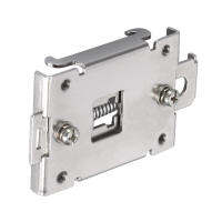 1PC 35MM DIN Rail Fixed State Relay Clip Clamp พร้อมสกรูยึด 2 ตัวใหม่