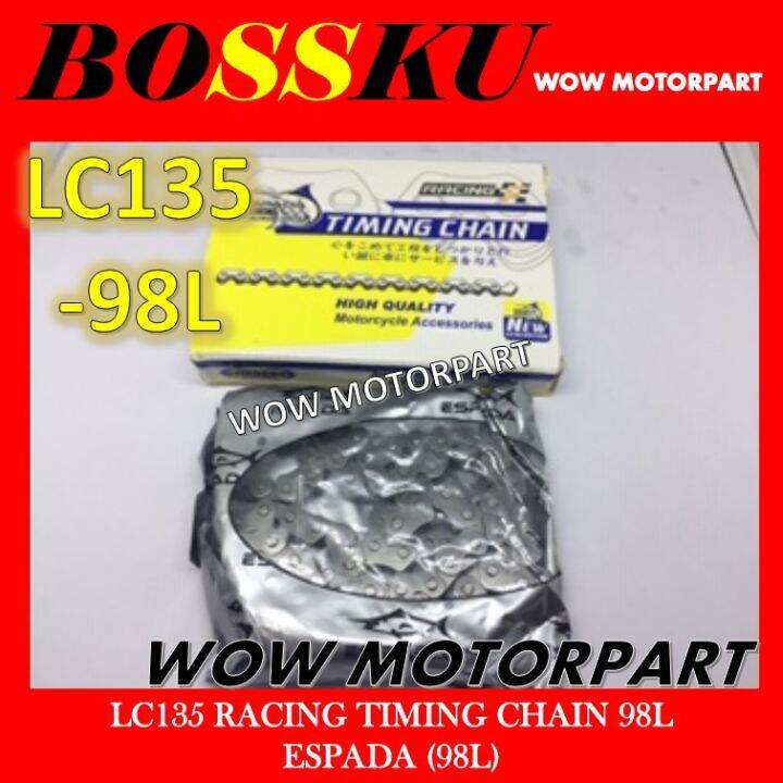 LC135 TIMING CHAIN RACING 98L ESPADA JET ROD USE RANTAI KECIK CAM CHAIN