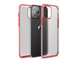 เกราะขั้นสูงอะคริลิคใสเหมาะสำหรับ Apple เกราะเคสโทรศัพท์13 Pro Max iPhone 13 12 11 X XR 8 7เป็นมิตรกับผิวป้องกันฝ้าโปร่งใสตกเคส Apple