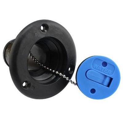 Water Tank Cover RV Caravan Water Inlet Accessories 38mm Plastic Water Injection Outlet RV Yacht Accessory Parts