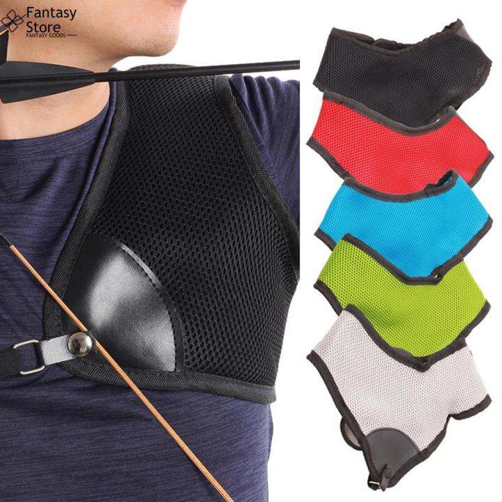 FG Archery Chest Guard Breathable Mesh Cloth Adjustable The Traditional