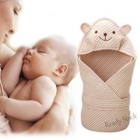 【hot sale】 ﹍✉❍ C10 Baby Receiving Blankets Cotton Infant Toddler Swaddle Wrap Baby Boy Girl Bathrobe Newborn Hooded Sleeping Quilt