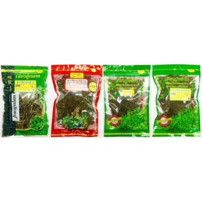 🌱 ชาเขียว 🌱 เจียวกู่หลาน 🌱 ชา สมุนไพร 🌱 ปัญจขันธ์ 🌱 บรรจุถุงซิป 🌱 (Jiaogulan or 5-Leaf ginseng) 🌱