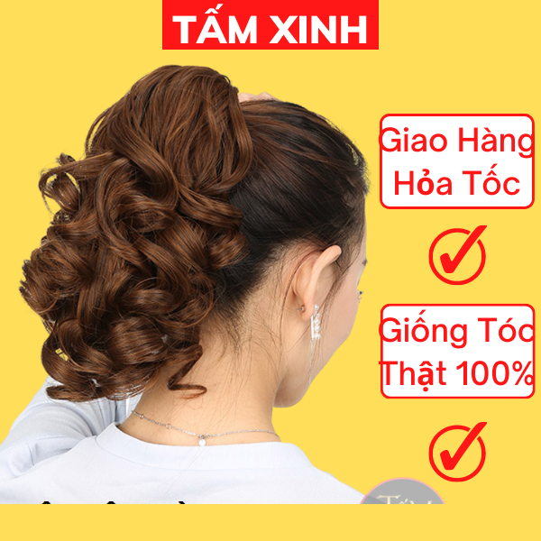 Tóc giả nữ kẹp xoăn trung niên đẹp - Thường xuyên cập nhật tóc giả nữ kẹp xoăn trung niên đẹp nhất để mang đến cho bạn những phong cách tuyệt vời và mới lạ nhất. Tận hưởng cuộc sống và tự tin hơn với những kiểu tóc đầy cuốn hút này!