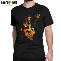 เสื้อยืดกีตาร์ Jaco Pastorius In Memoriam {Xiansheng clothing},เสื้อยืดแขนสั้นแนววินเทจผ้าฝ้ายบริสุทธิ์เพลงเบส4XL เสื้อยืด6XL 5XL