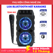 Loa Bluetooth Karaoke Tặng Kèm Mic Âm Bass Cực Mạnh Hát Hay Nghe Nhạc Cực Đã Bảo Hành 12 Tháng - CL-97