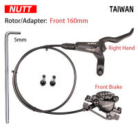 NUTT MTB Bike Oil Hydraulic Heat dissipation Disc Brake Pad 140 160 180mm G3 Disk Rotor Front Rear Caliper Scooter Bicycle Parts