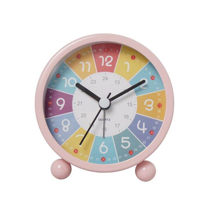Educational Wall Clock for Kids Learning Time, Silent NonTicking