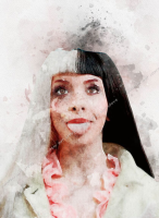 Melanie Martinez บทคัดย่อ Art ภาพวาดผ้าใบ-Modern Wall Decor สำหรับห้องนอน &amp; Home