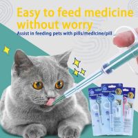 ✳℡ Pet Feeding Syringe Cats Dogs Tablet Feeding Dispenser Pill Shooter Tool Silicone Feeder For Small Animal Puppy Piller Feeder