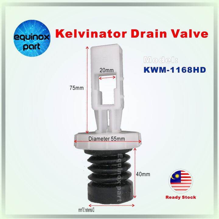 KWM1168HD Kelvinator Washing Machine Drain Valve Packing Frame Seal