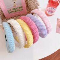 HJ67F หอมหวาน ง่าย ใบหน้าใบหน้าห่วงผม เสื้อกะโหลกศีรษะสูง ตาข่าย ฝรั่งเศส Hairbands เกาหลี ห่วงผมฟองน้ำ ห่วงผมผู้หญิง ที่คาดผมปีกกว้าง