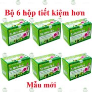 Bộ 6 hộp Trà giảm béo Slimutea Học Viện Quân Y 20 gói x 6 giúp hạ mỡ máu