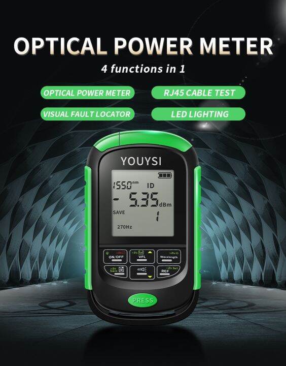 Laser Power Meter Test Optical Laser Power Meter Fiber Optic Mini 4 1
