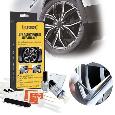 hot【DT】 Aluminum Alloy Car Repair Washable Rim Set Dent Scratch Restore Rims