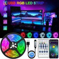 Led Strip Lights String RGB5050/WS2812b Infrared Bluetooth Control Luces Luminous Decoration for Living Room Ribbon Lighting