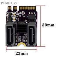 BPc Mall.Zr ชิปการ์ดขยาย M.2 เป็น 2 พอร์ต Sata3.0 6Gbps Jmb582 สําหรับคอมพิวเตอร์ Windows