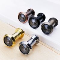 ☁▩❇ High Quality 200 Degree HD Wide Viewing Angle Peephole Security Door Viewers 16mm Hole Hidden Peephole Glass Lens Door Camera