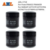 AHL ชิ้นส่วนรถจักรยานยนต์กรองน้ำมันสำหรับฮาร์เลย์ XL1200C XL1200X FLDE FLFB FLFBS FLHC FLHCS FLHR FLHRC FLHRXS FLHTCUTG FLHTK FLHTKL