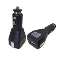 Car Charger ช่องขยายจุดบุหรี่ ช่อง USB รุ่น (สีดำ)