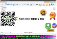 VDO CADCAM TRAINING AUTODESK FUSION360 3D DESIGN