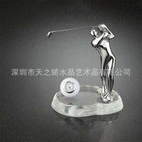 【NEW】【Penghantaran Privasi Tinggi】 Golf Trophy Furnishings Ornaments Golf Cart Pen Holder Golf Office Ornament Hot Sales Promotion