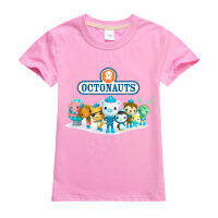 เสื้อยืด100% OCTONAUTS มีเด็กหญิงเด็กชายอ่อนสำหรับเด็ก,เด็กหญิงเด็กชายเด็กใส่ฤดูร้อนพิมพ์ลายของเด็กผู้หญิงเสื้อแขนสั้น0000