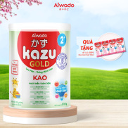 Sữa bột Aiwado KAZU KAO GOLD 2+ 810g trên 24 tháng - Tinh tuý dưỡng chất