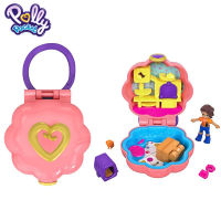 Original Mat Polly Pocket Doll Hidden World Mini Scene Girls Home Toys for Children Mermaid Kids Toy Nesting Reborn Dolls