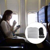 hyfvbujh☃  Accessories Inflatable Foot Rest Footrest Airplane Folding Footstool Cushion