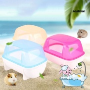 Nhà tắm hamster bằng nhựa bền nhiều màu cao cấp