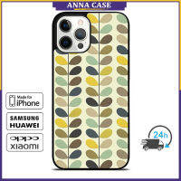 Orla Kiely Towel 1 Phone Case for iPhone 14 Pro Max / iPhone 13 Pro Max / iPhone 12 Pro Max / XS Max / Samsung Galaxy Note 10 Plus / S22 Ultra / S21 Plus Anti-fall Protective Case Cover