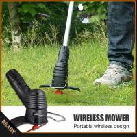 Rechargeable USB lawn mower portable cordless  electric lawn mower rechargeable lithium battery   grass trimmer rechargeable original multi-function adjustable portable home trimmer garden tool grass cutter