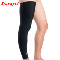 Kuangmi 1 PC Ultra-thin Cycling Leg Sleeve Basketball Leg Warmer Compression Leg Knee Long Sleeve Guard Football Golf Sunscreen