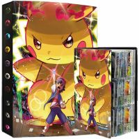 DFGY ของขวัญของเล่น ของเล่นโปเกมอน 9 กระเป๋า 432 การ์ด VMAX GX หนังสือนักสะสม Pokemon Album Book ปก Pikachu Bluesky เครื่องผูกการ์ดเกม การ์ดโปเกมอน