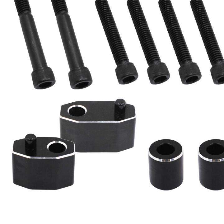 BNLIGHT Driver Floorboard Extension Kit with Bolts for Harley Touring