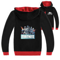 Fortnites เสื้อโค้ทแบบมีซิปสำหรับเด็กผู้ชายเด็กผู้หญิง,เสื้อแจ็คเก็ตลำลองมีฮู้ดพิมพ์ลายเกมการ์ตูนเสื้อคาร์ดิแกนผ้าฝ้าย L2327 65% เสื้อผ้าเด็ก