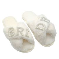 【YF】 Bachelorette Bride To Soft Slippers Just Married Wedding Decoration Hen Bridal Shower