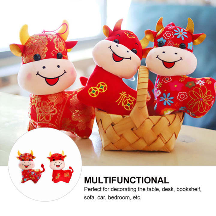 homemaxs-2pcs-chinese-zodiac-ox-cattle-plush-toys-new-year-mascot