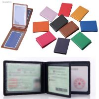 ◎ Hot Sale Solid Color Drivers License Case Protect High Quality PU Leather Documents Business Folder Wallet Cover ID Card Holder