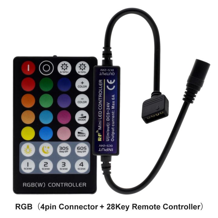 รีโมทคอนโทรล-rf-แถบไฟ-led-ของ-yingke-สำหรับสีเดียว-ขาวคู่-rgb-rgbw-rgbct-แถบไฟ-led-แถบควบคุม