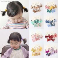 ✕ஐ☃ 10pcs Fashion Children Small Plush Ball Kids Girls Hair Ties Bows Gum Flower Headdress Hair Rope Elastic Rubber Band