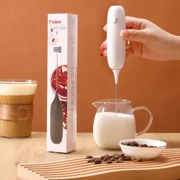 1 PC Milk Frother Handheld Mixer Foamer Coffee Maker Egg Beater