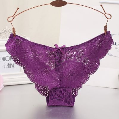 Womens y Full Lace Panties With Big Size,S-XL 7Colors High-Crotch