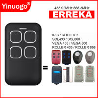 ERREKA IRIS รีโมทคอนลประตูโรงรถ Command Gate Opener ERREKA SOL VEGA ROLLER 433 868 ROLLER 2 433MHz 868MHz รีโมทคอนล