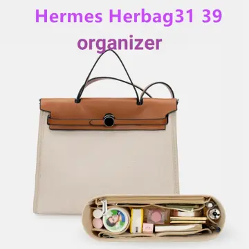 Lckaey Purse Organizer for Hermes Bolide bowling 25/27/31/35 liner storage  bag3006khaki-S