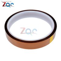 ∏﹊ 15mm x 33m High Temperature Resistant Heat Adhesive Tape Roll 100ft Polyimide Insulation Thermal Tape One side Self-adhesive