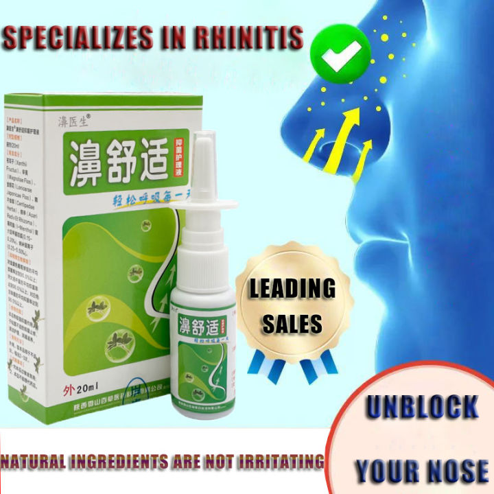 Old formula Turbinate Comfort Rhinitis Spray Nasal Congestion Nasal Dry ...